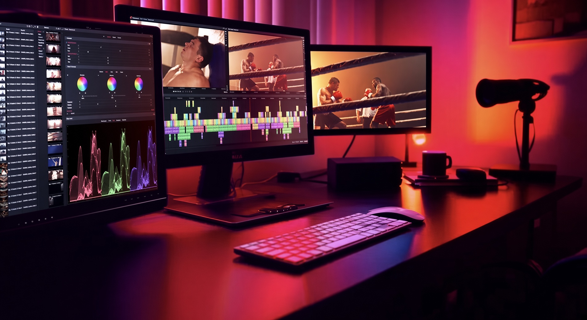 Night Sterling Pro workspace